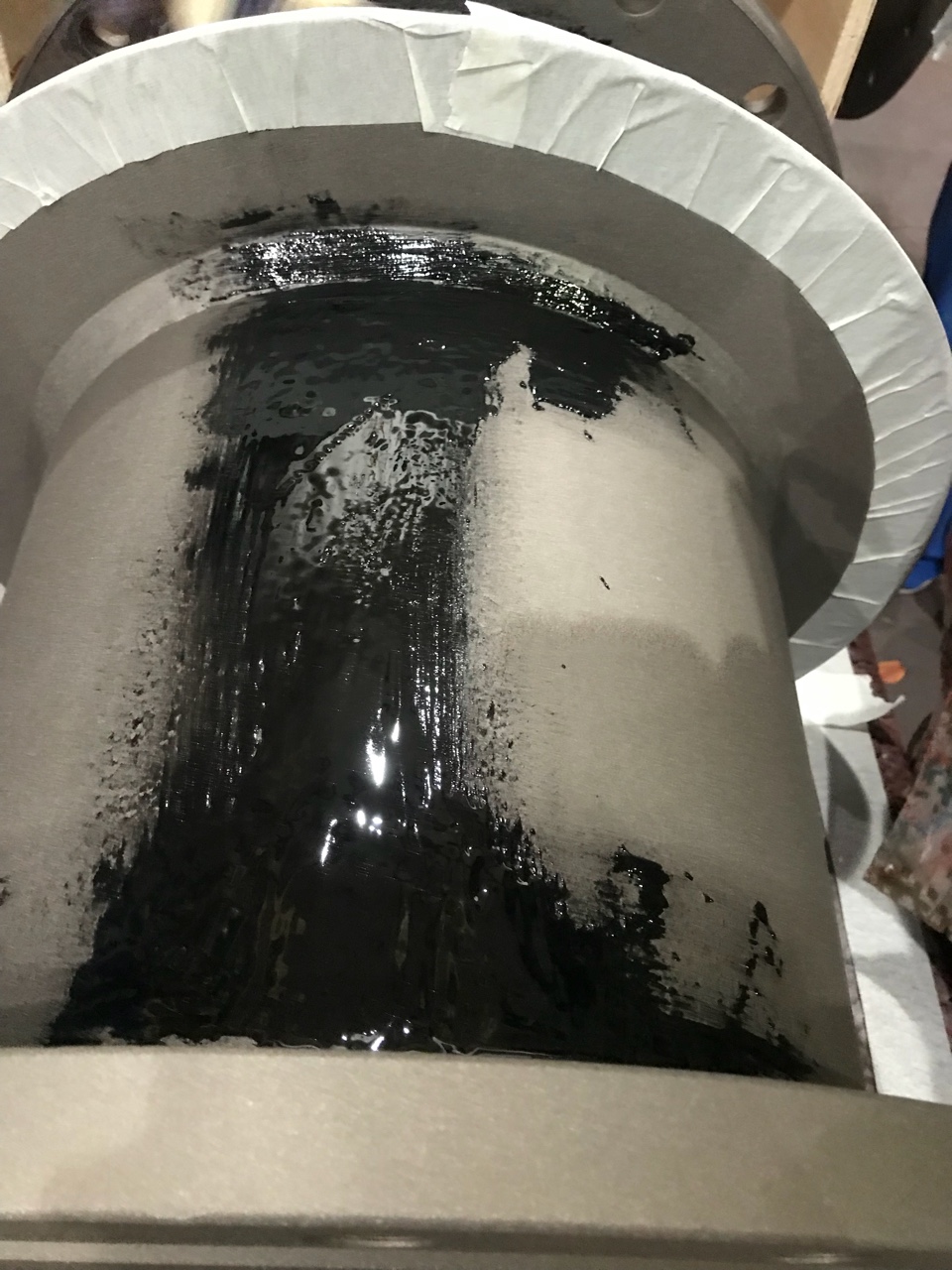 壓載管穿艙件內(nèi)外涂刷KN22 壓載管穿艙件內(nèi)外涂刷KN22